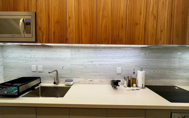 w Prestigious 1BR w Modern Terrace in Polanco