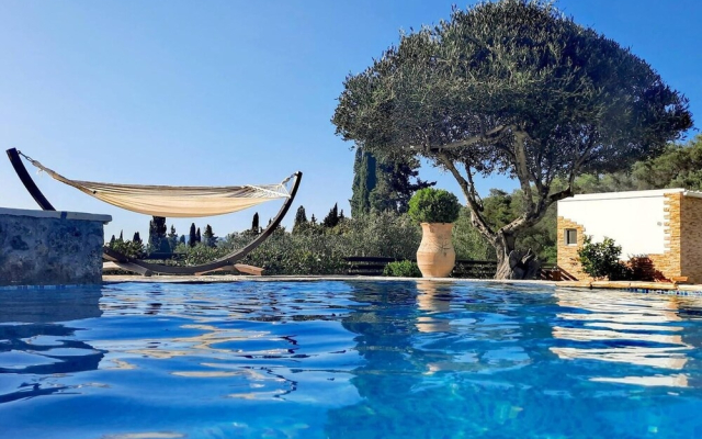 Serenity Villa Retreat in Corfu Close to Resort