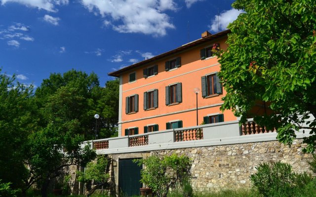 A Part of a Beautiful Mansion With View of the Chianti Classico Hills