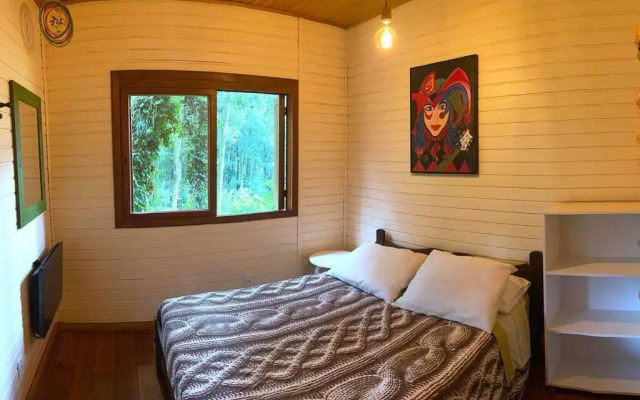 Casa Estilo Canadense - Canela