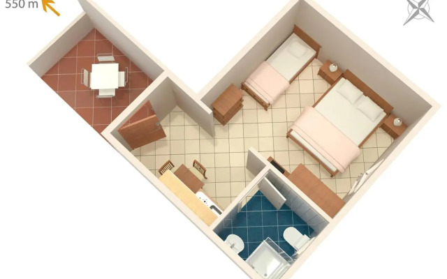 Apartments with a parking space Novigrad - 2536
