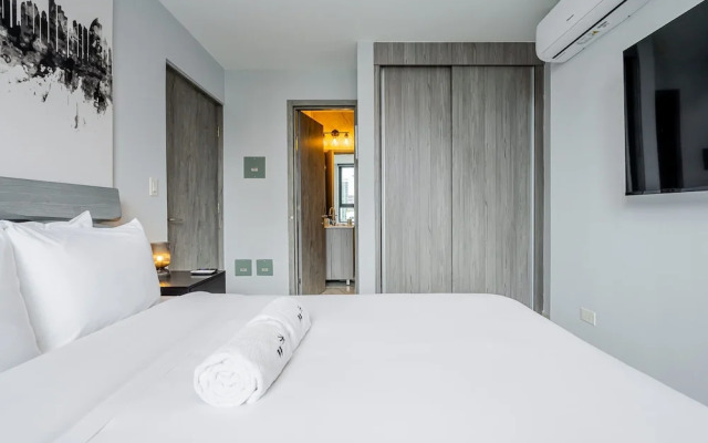 w Situated 1BR w Beautiful View in Calle 50