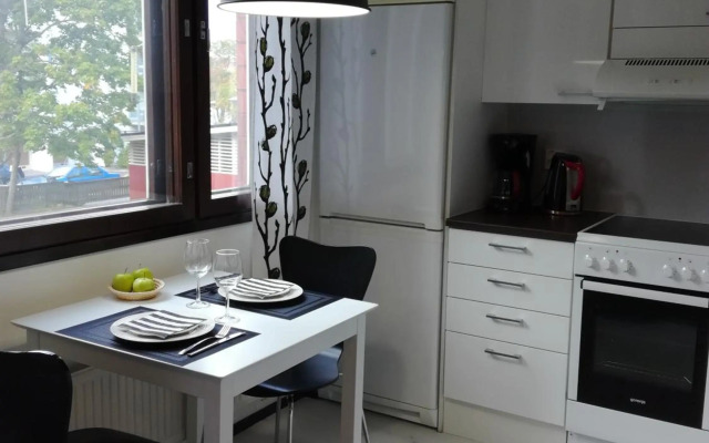 A lovely one-room apartment near the city centre.