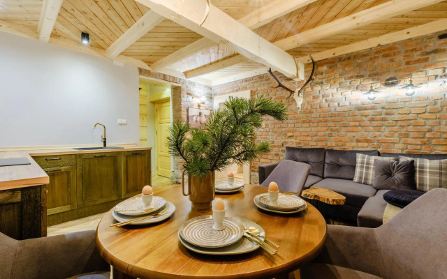 Apartamenty Willa Olsza - wood house & mountain view