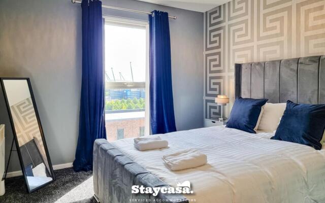 Luxury 1 bed apartment beautiful view with parking