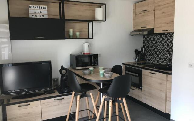 Studio Merville-Franceville-Plage, 1 pièce, 3 personnes - FR-1-487-222