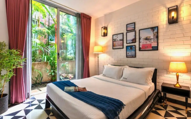 Modern Tropical 2bhk Near Beach Pool Garden