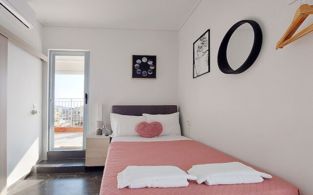 A bright and relaxing penthouse