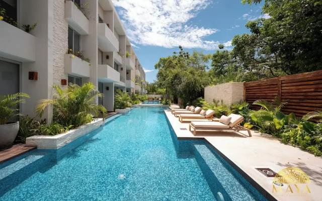 NHOA 101C 1BR Lux Pool access Aldea Zama