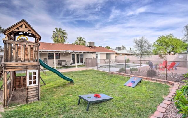 Phoenix Family Home w/ Pool + Playground!