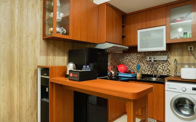 2BR Apartment with Sofa Bed at Woodland Park Residence By Travelio