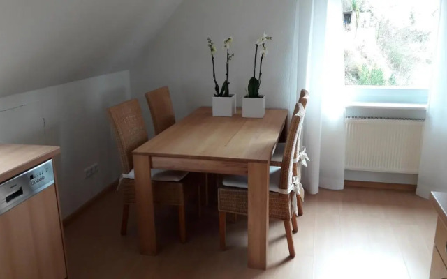Helle 70 qm Ferienwohnung mit herrlichem Blick