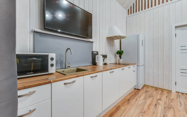 Загородный дом с баней на дровах