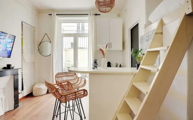 Charming Studio 1br/2p - Porte de Clichy