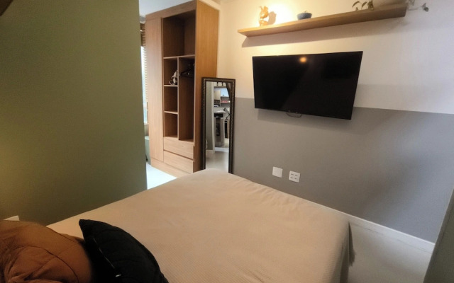 Flamengo: Studio completo, perto do metro