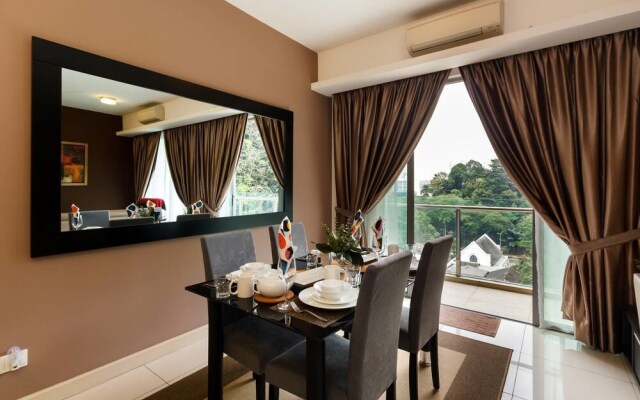 Cozy 2 BR Near KL Tower, Lush Greenery