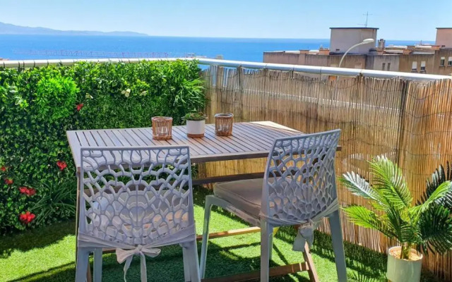 Appartement Ajaccio vue mer panoramique
