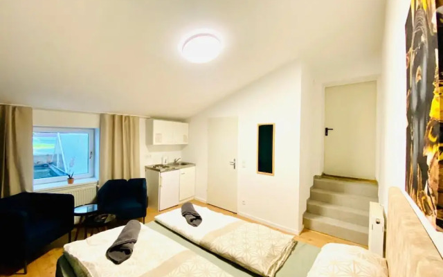 8 Studios with Terrace in Margareten