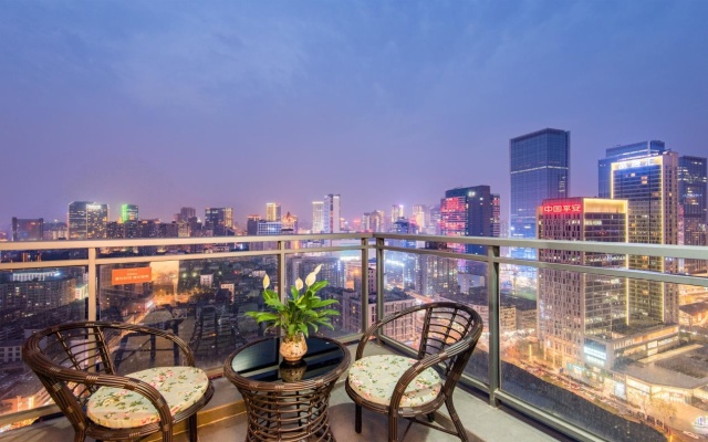 Together Service Apartment – Balcony – Chengdu