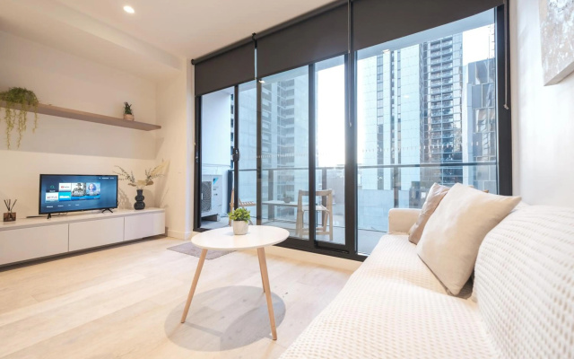 New 1BR 1BA Apartment Central +wifi+ Balcony – Guest Rooms – Melbourne