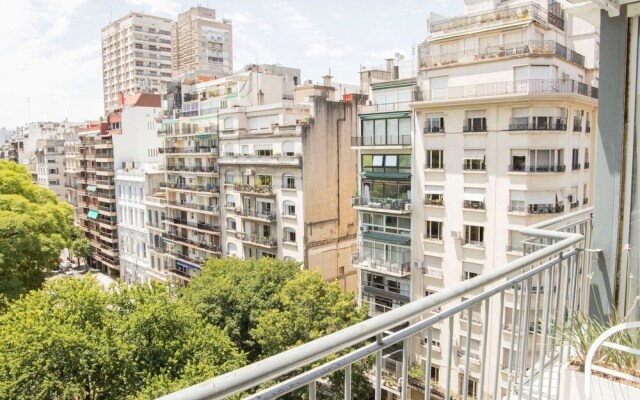 Sunny design apartment with amazing view