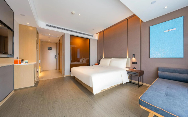 Atour Hotel Wanda Plaza Huishan Wuxi – Guest Rooms – Wuxi