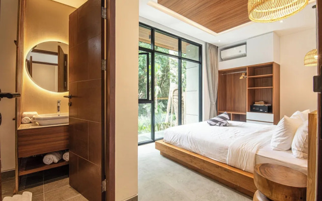 Modern 5br Villa, 400m to Beach With Jungle View