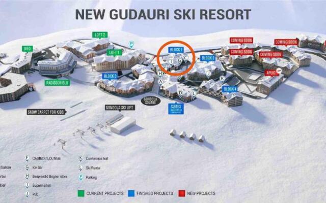 New Gudauri Redco - Block 1 apartment 418
