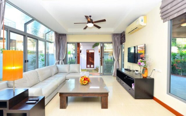 74 Patong villa walk to Bangla Rd in 10min 3 room cozy modern style