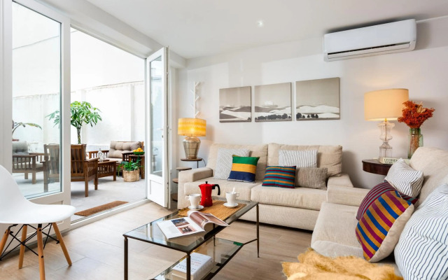 Plaza España, acogedor apartamento con patio