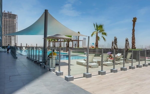 Guest and Co - Enchanting Vistas From This Fancy Apartment in JVC