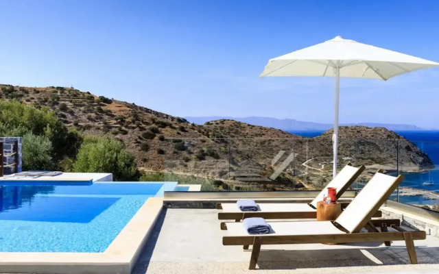 Mochlos Harbour View - 3 bed Villa With sea Views