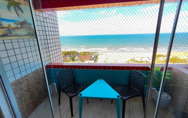 Apartamento 2 suítes lindo e vista mar