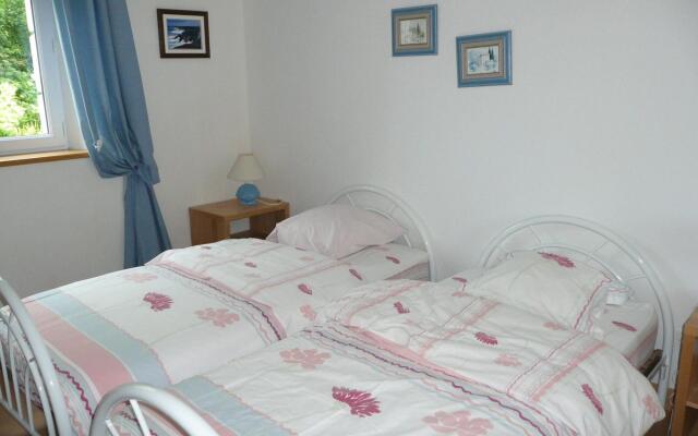 Granite stone house with fireplace, Plouguerneau