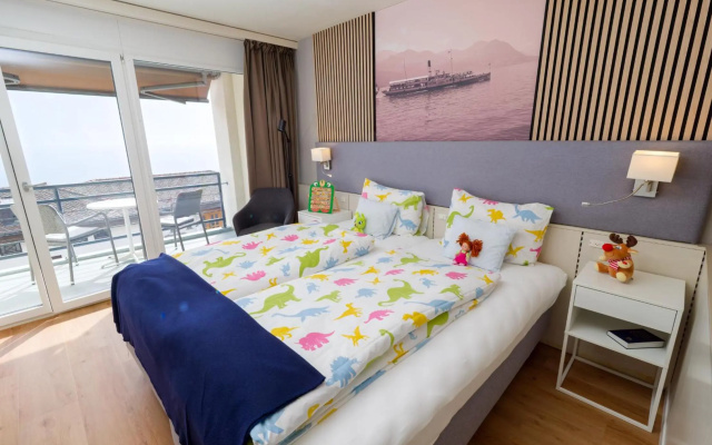 Seehotel Riviera at Lake Lucerne – Guest Rooms – Gersau