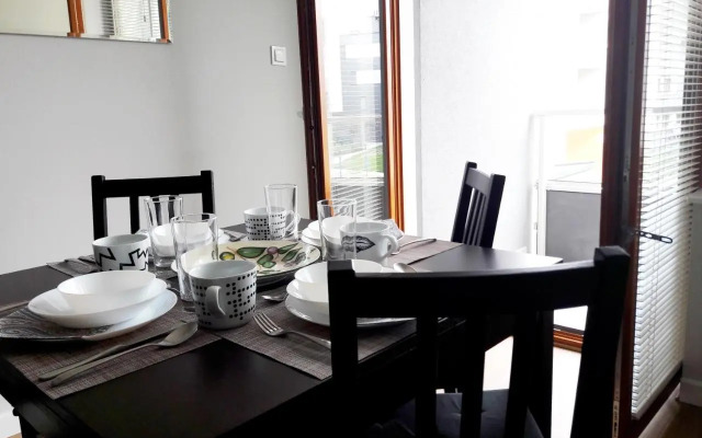 Modern & quiet in Royal Wilanów with Netflix