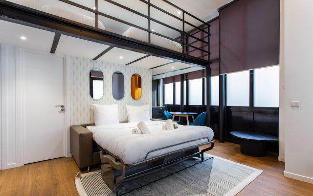 Luxury loft in paris