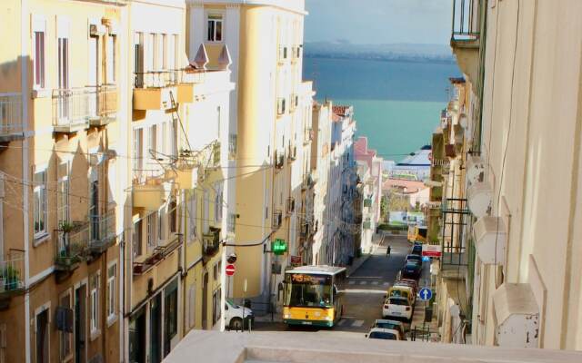 Apartment Balcony and River View in Alfama