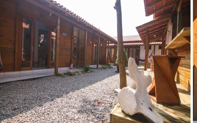 Rumah Pantai cabanas de aluguel