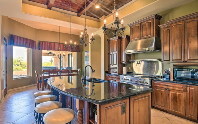 East Mesa Desert and Mountain Views: 5br, Pool
