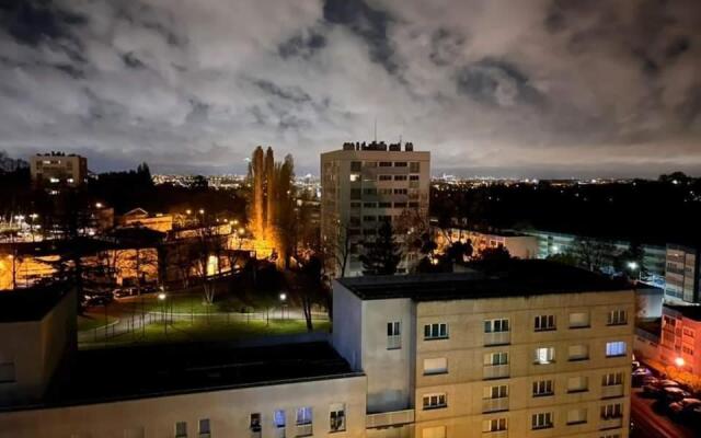 Superbe appartement avec magnifique vue sur Paris