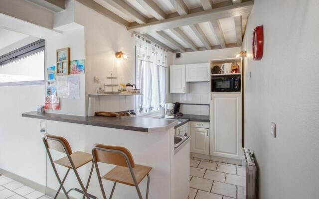 Maison de 2 chambres avec wifi a Honfleur