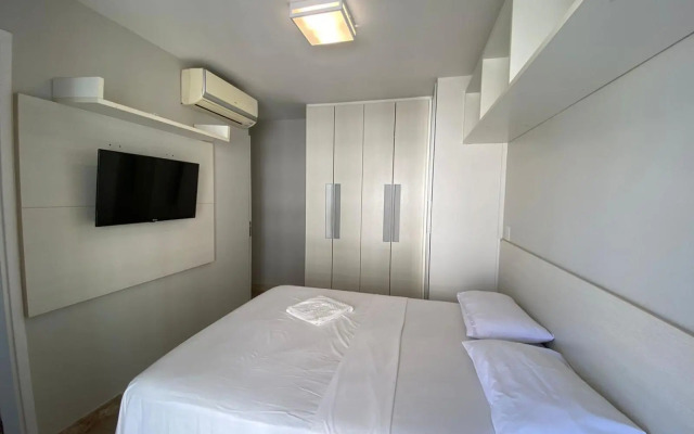 TEMPORADA737, APTO com 02 QUARTOS, Home Office, PISCINA, WIFI