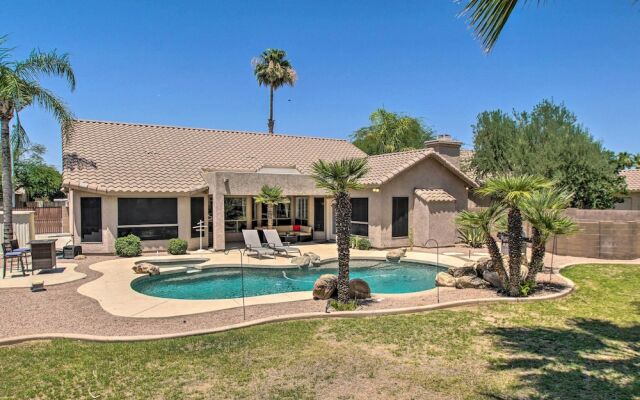 Chandler Retreat w/ Pool, Hot Tub & Grill!
