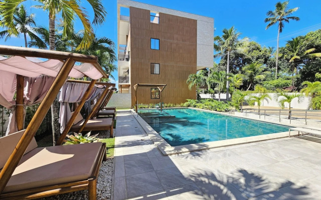 Flat Pé na Areia - Amura Carneiros