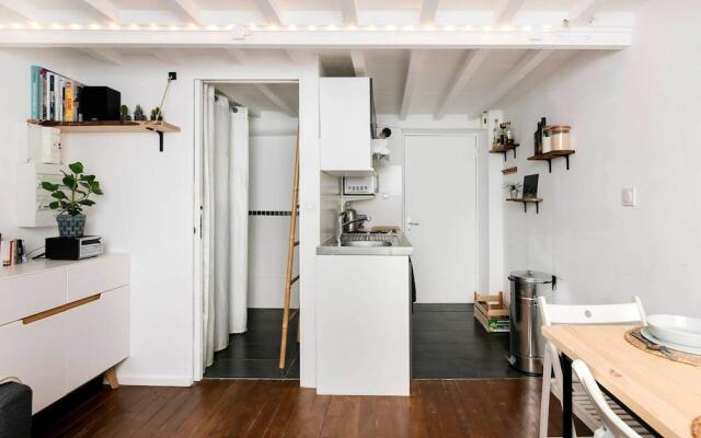 Charming 1-bdr Duplex in Amerique, 19th Arrondissement