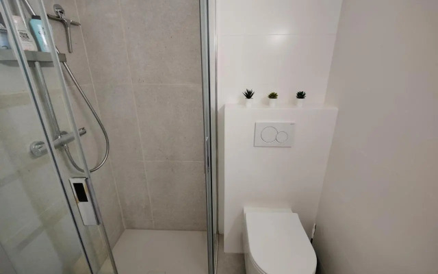 Nieuw modern appartement vlakbij strand