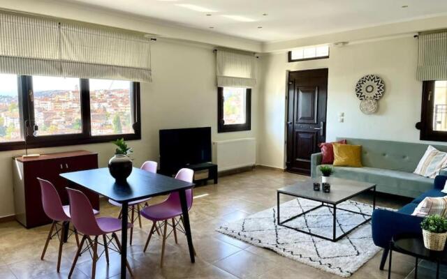 Magnificent view apartment with private garden