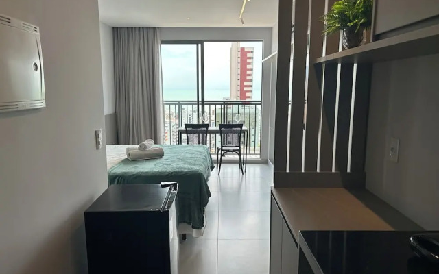 Bela Hospedagem - 502 Simple Smart, vista mar