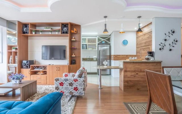 Fascino 302 - Apartamento 600 metros Rua Coberta de Gramado